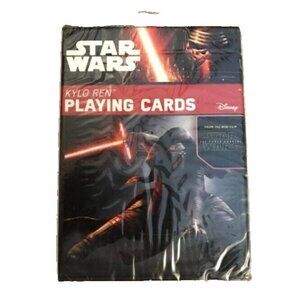 Star Wars Kylo Ren Playing Cards Disney The Force Awakens Collectible Deck New